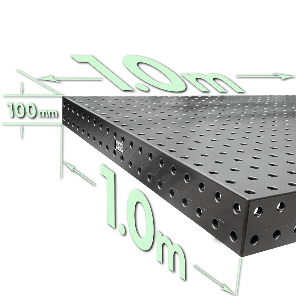 Welding Tables Australia K16 Series Top - 1.0m x 1.0m