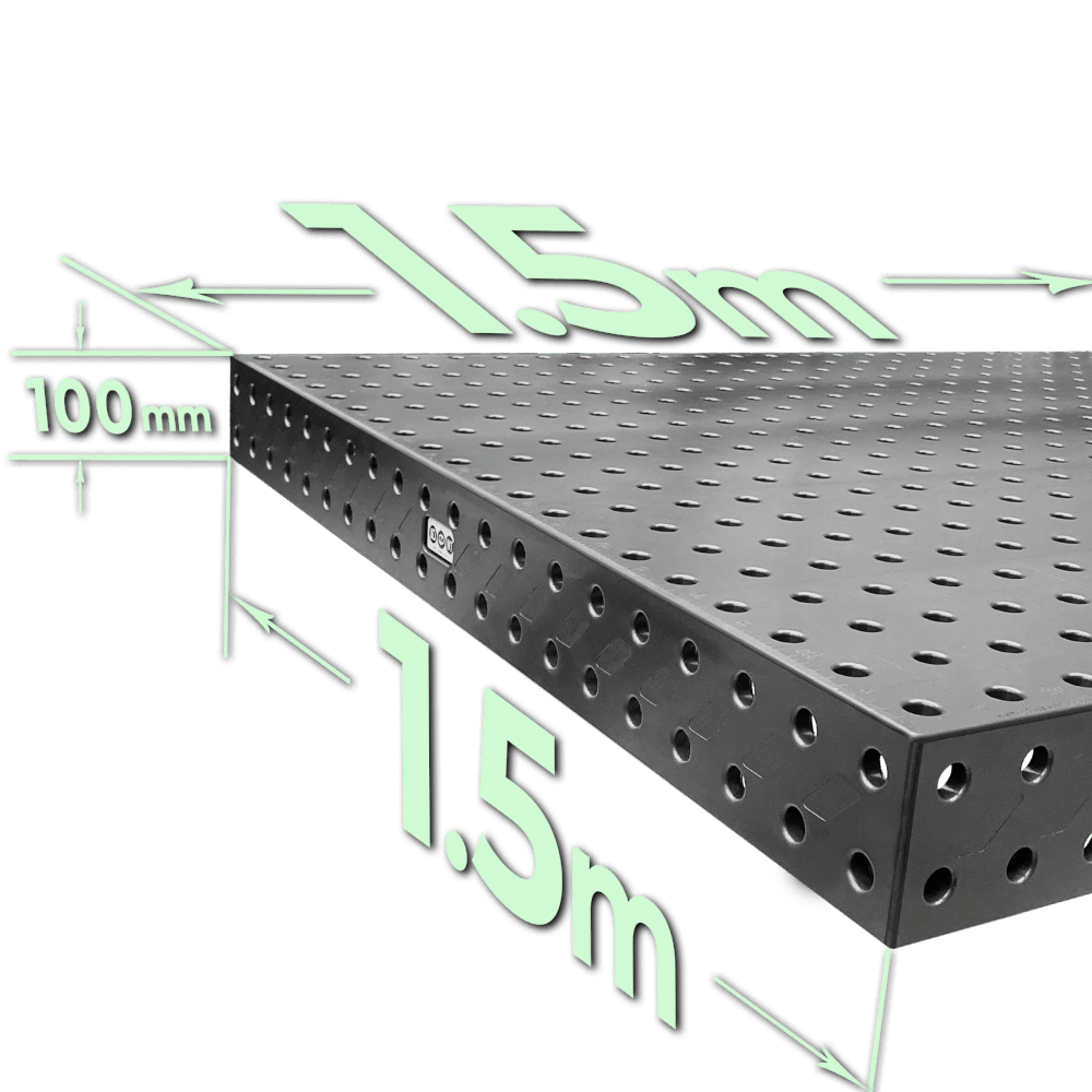 Welding Tables Australia K16 Series Top - 1.5m x 1.5m