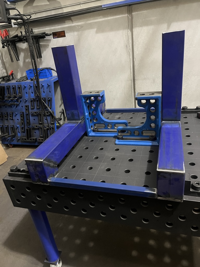 welding table angles for a K28 table