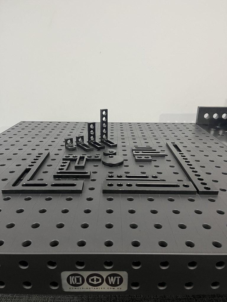 welding table stops and angles for K16 table